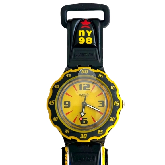 Vintage Swatch Scuba 200 Access Watch "Goodwill Games" SHB101. New Old Stock - Picture 1 of 15